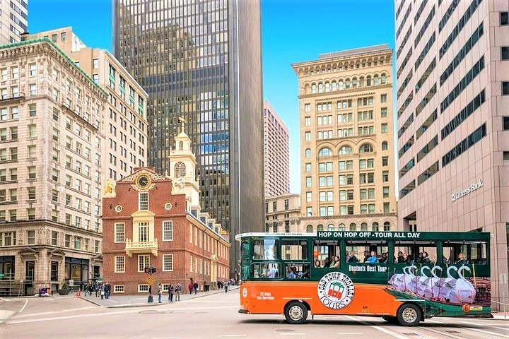 Boston Hop-On Hop-Off Trolley Tour with 13 Stops - Photo 1 of 15